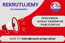 Pracownik Działu Zamówień Publicznych